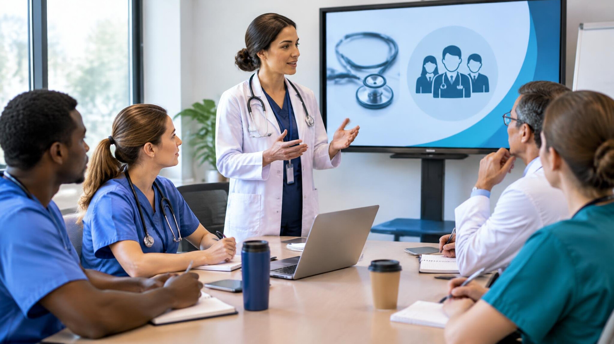 healthcare team meeting