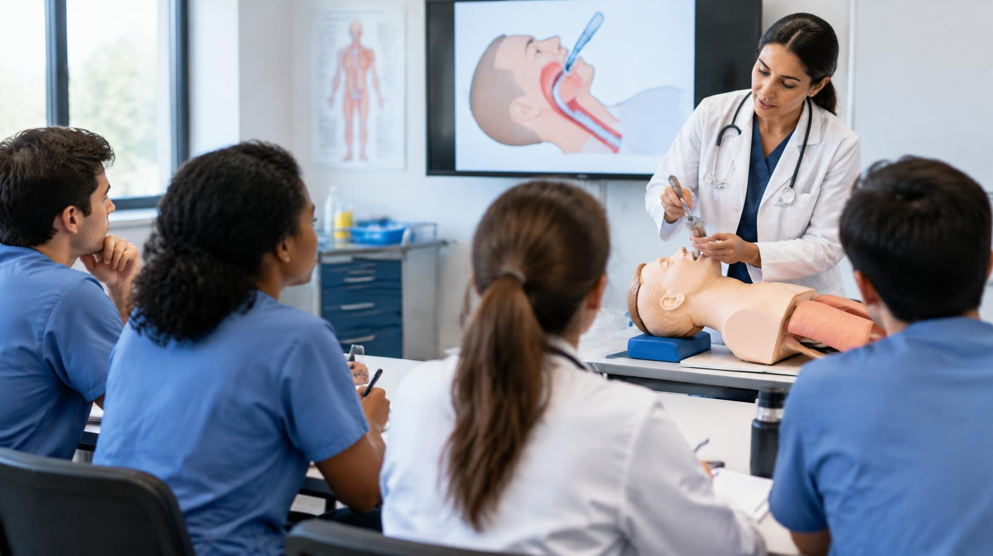 medical training class